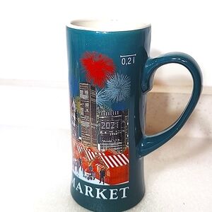 25th Year Anniversary 2021 Chicago Christkindlmarket mug